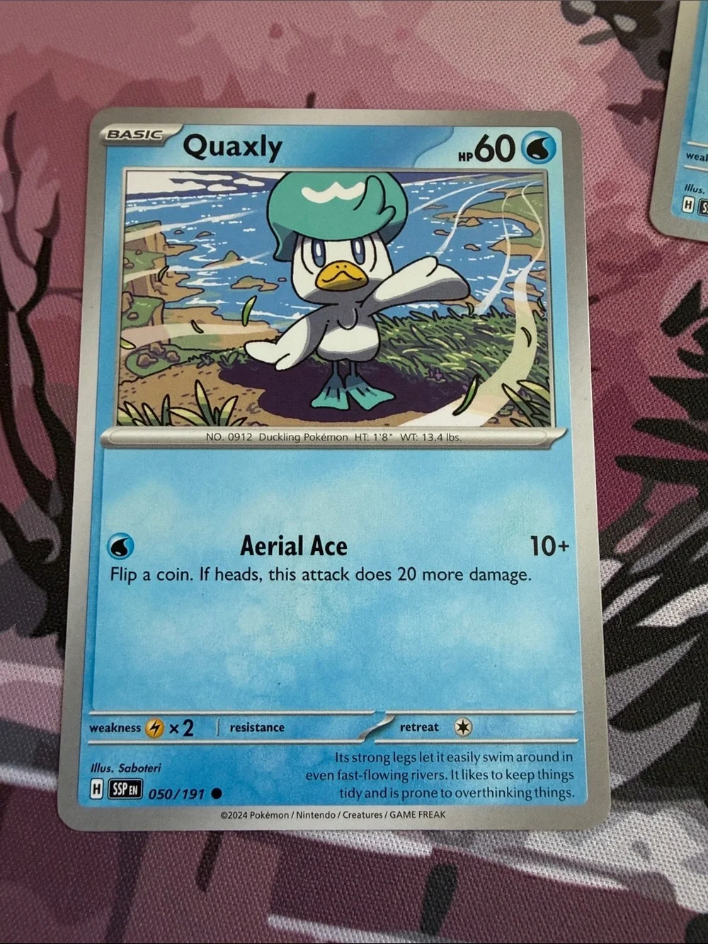 Quaxly, Quaxwell & Quaquaval Evolution Lot | Scarlet & Violet + Surging Sparks